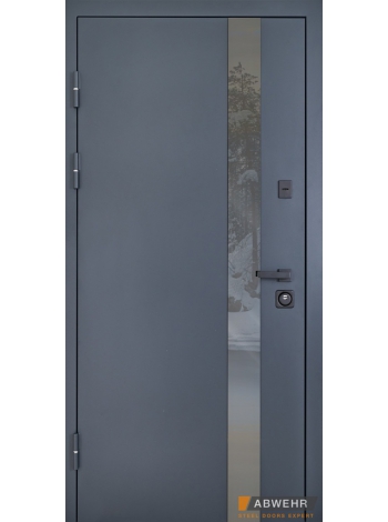 Вхідні двері Abwehr Defender Nordi Glass RAL 7021Т