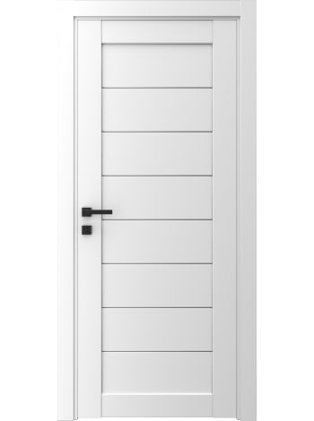 Міжкімнатні двері UA-N 03 білий мат
