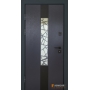 Вхідні двері Abwehr  Bionica LP-3 Olimpia Glass антрацит